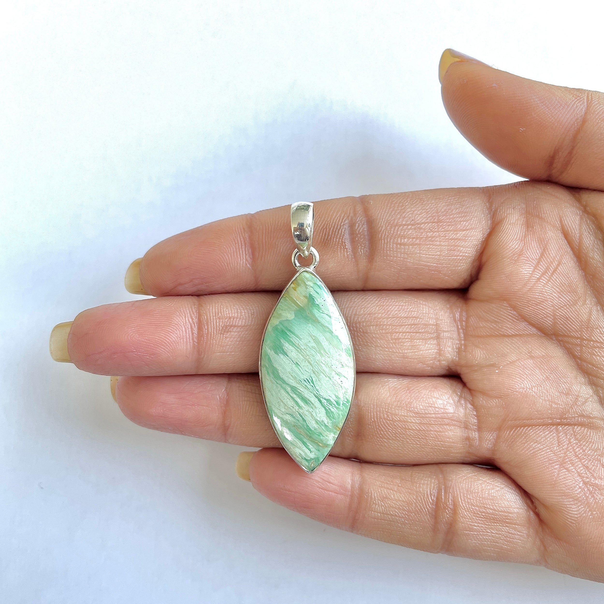 Variscite Pendant-(VRC-1-31)