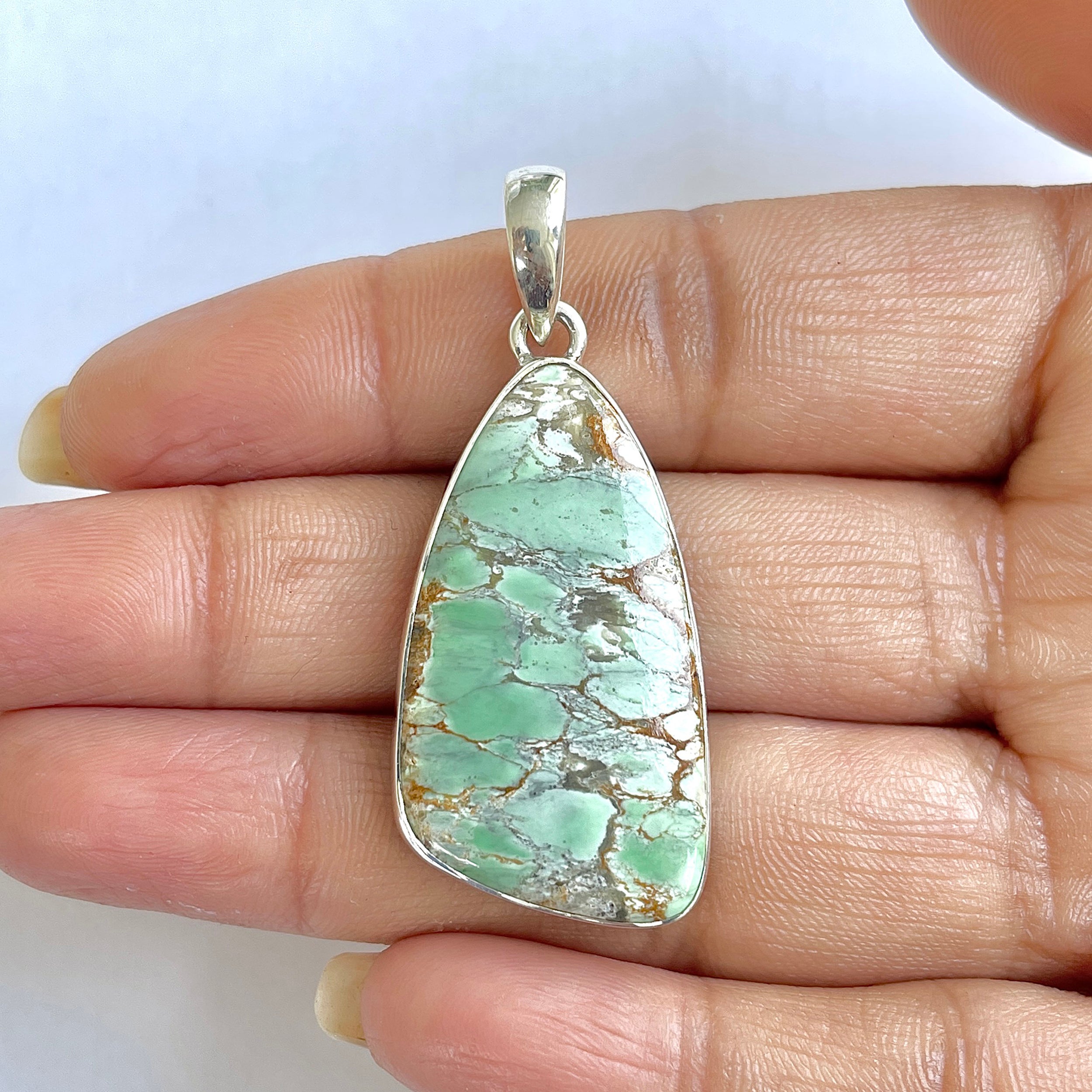 Variscite Pendant-(VRC-1-35)