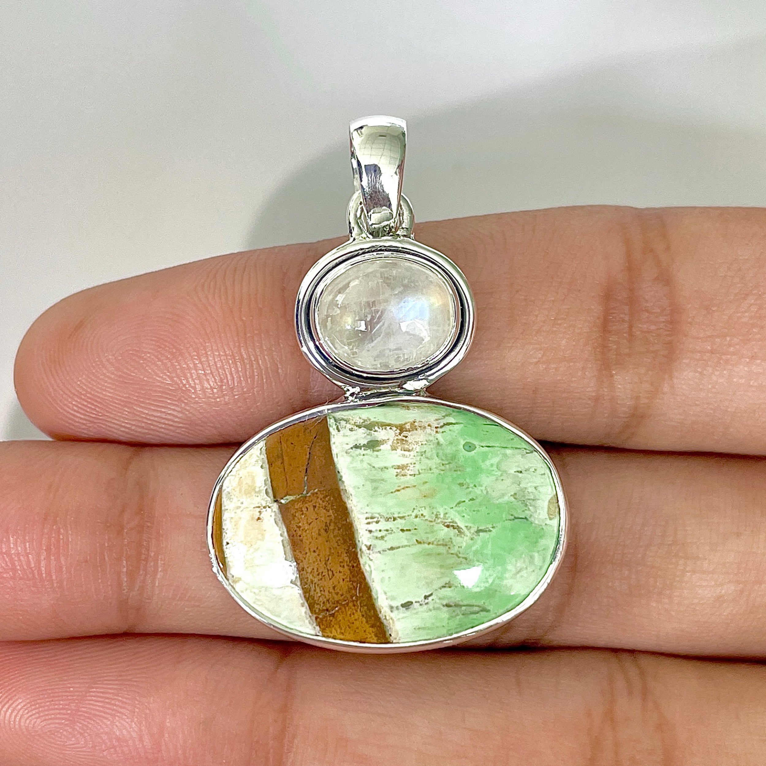 Variscite Pendant-(VRC-1-37)