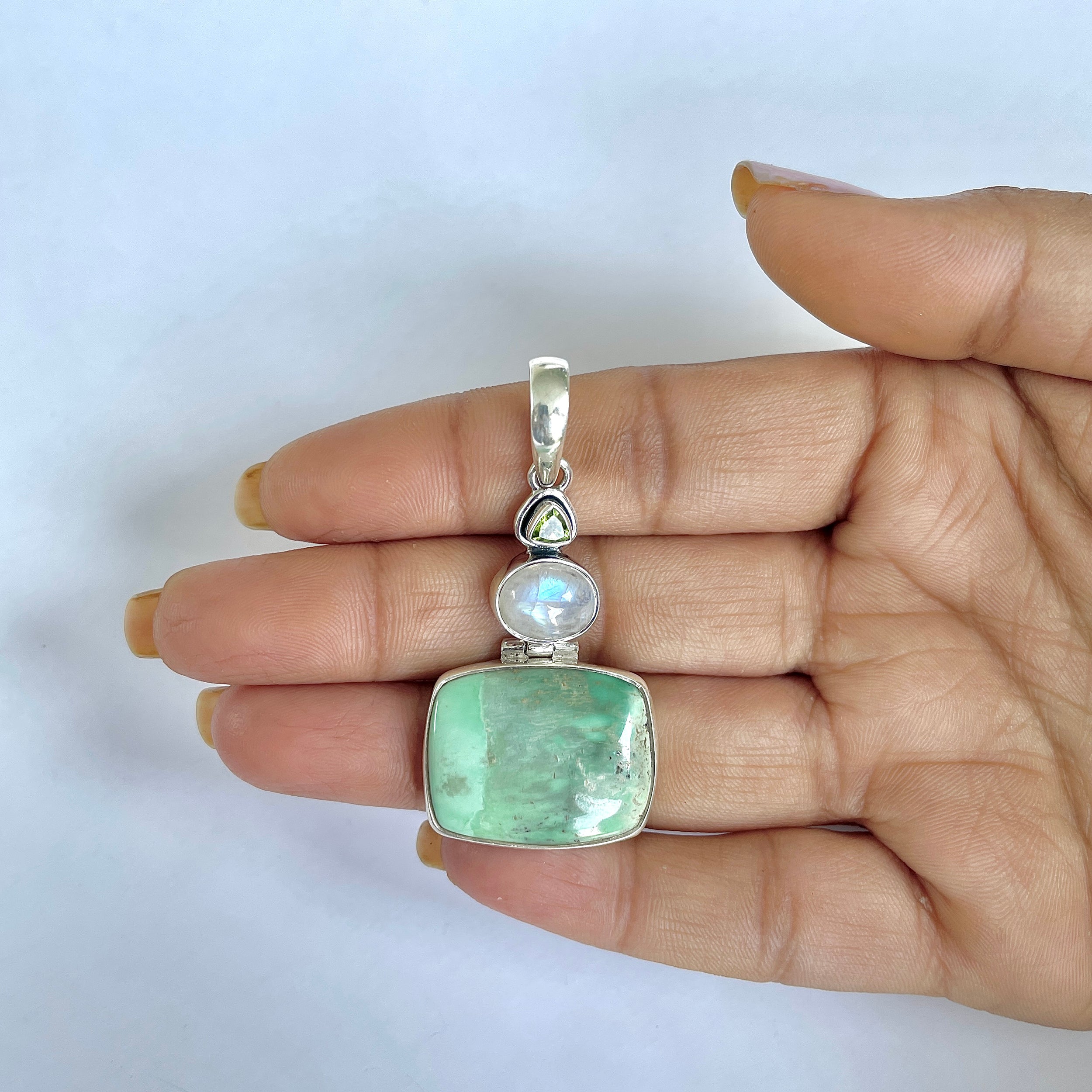 Variscite Pendant-(VRC-1-39)