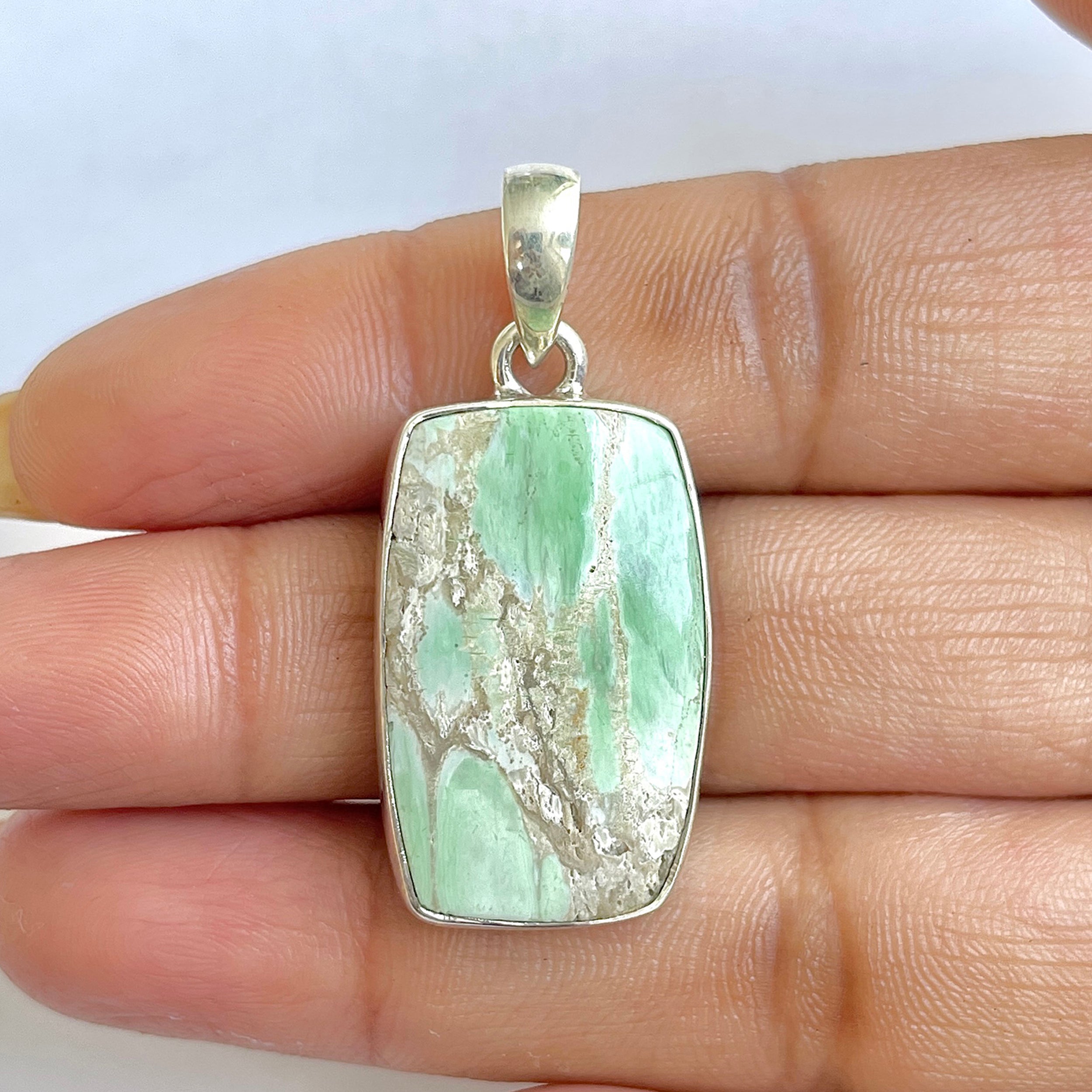 Variscite Pendant-(VRC-1-40)
