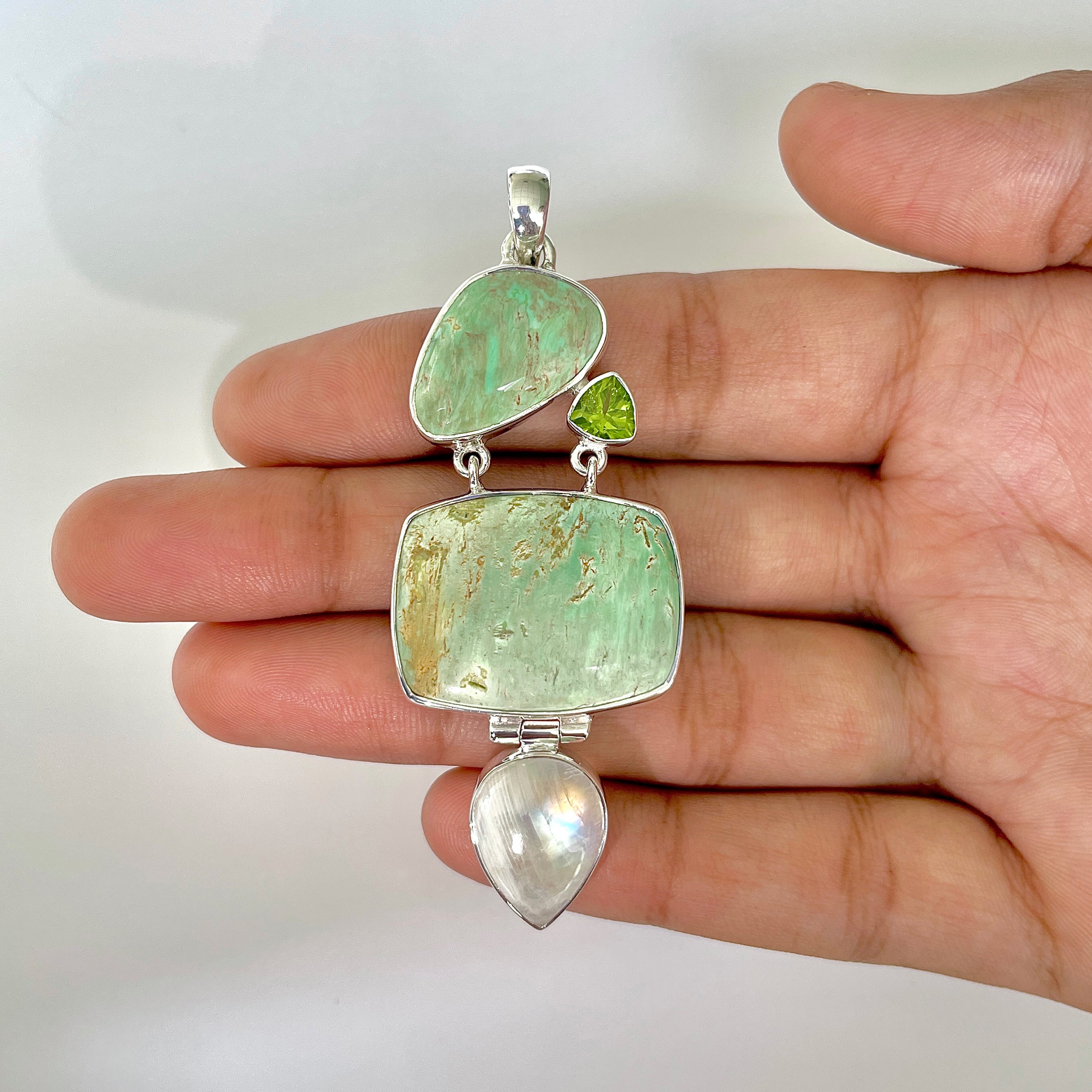 Variscite Pendant-(VRC-1-47)
