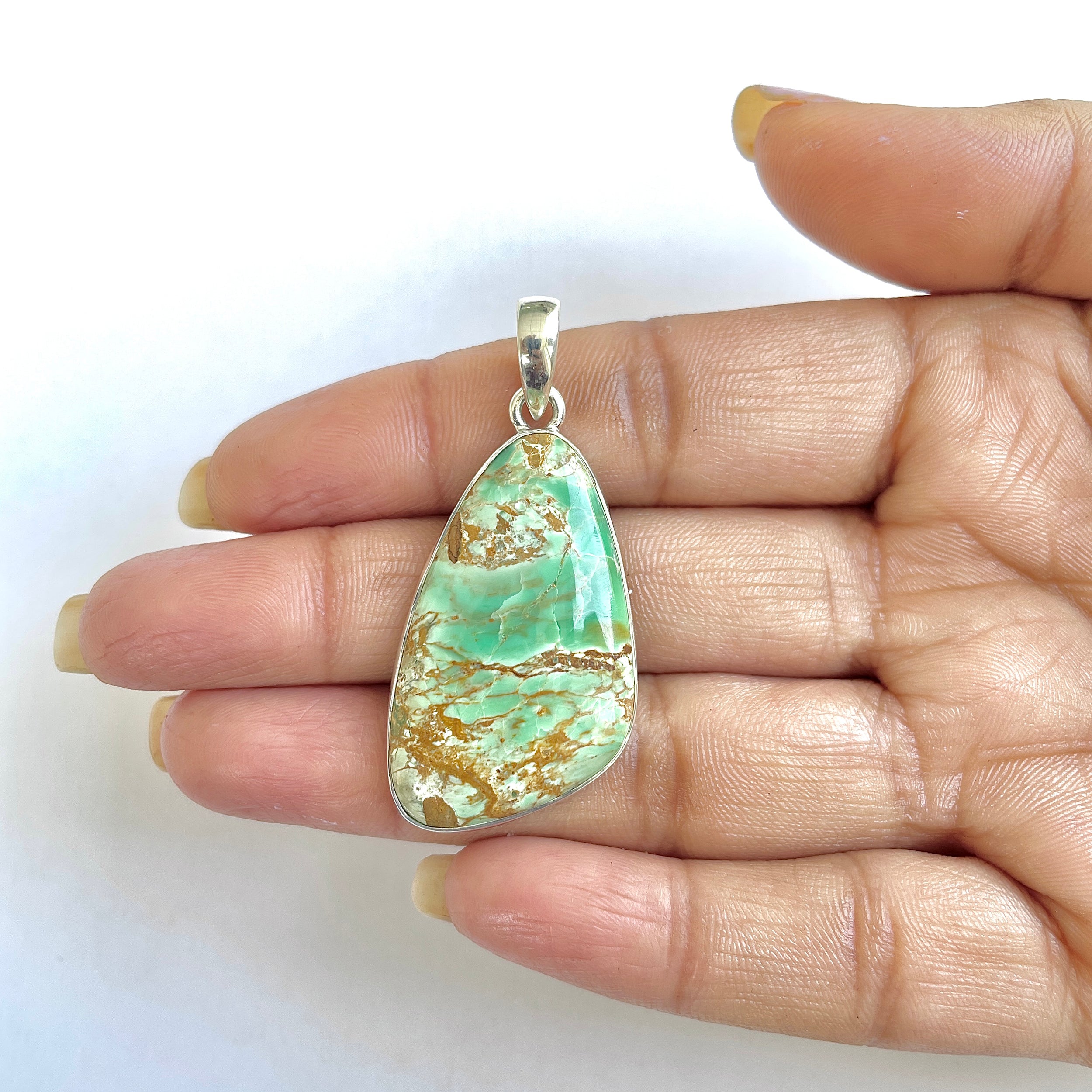 Variscite Pendant-(VRC-1-58)