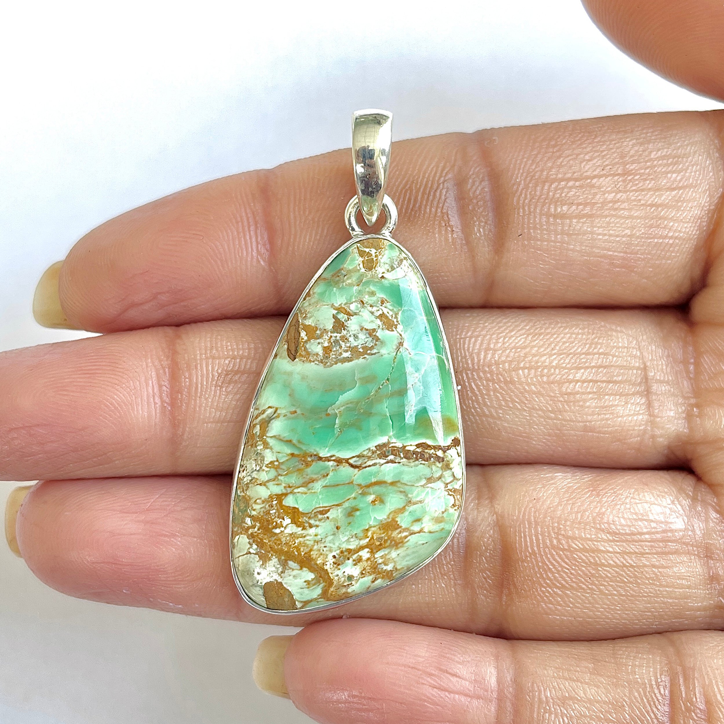 Variscite Pendant-(VRC-1-58)