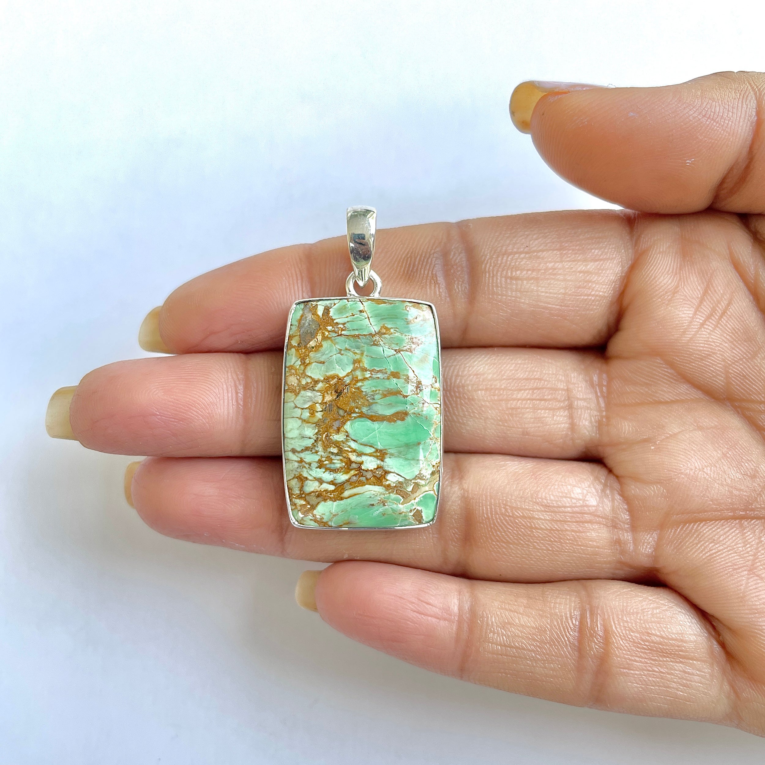Variscite Pendant-(VRC-1-59)