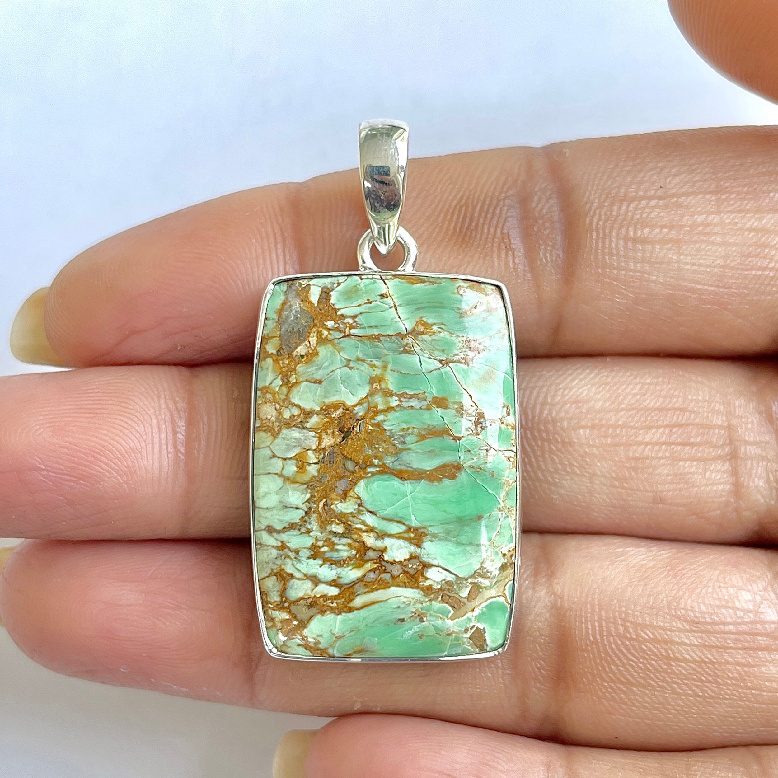 Variscite Pendant-(VRC-1-59)