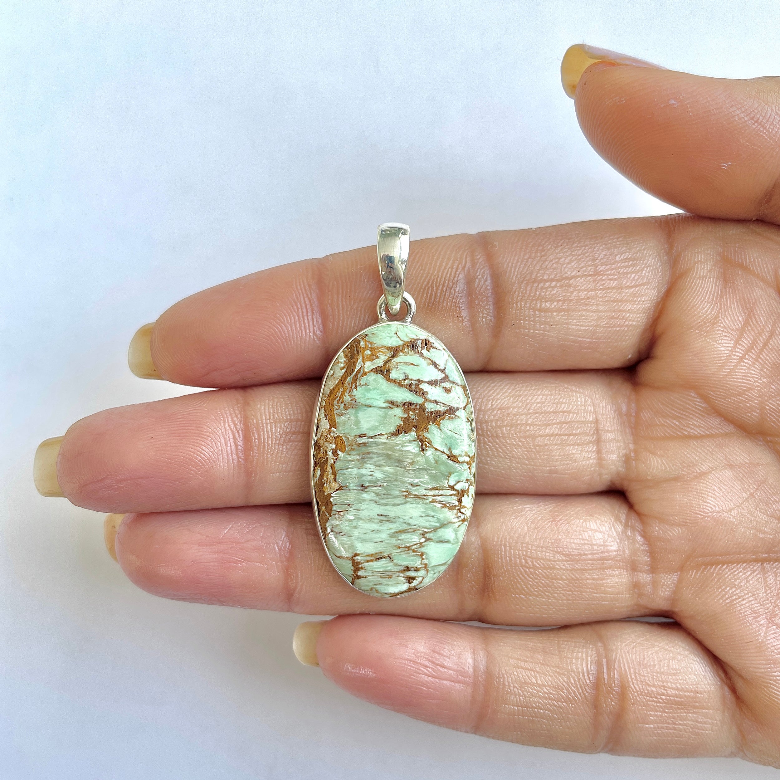 Variscite Pendant-(VRC-1-61)