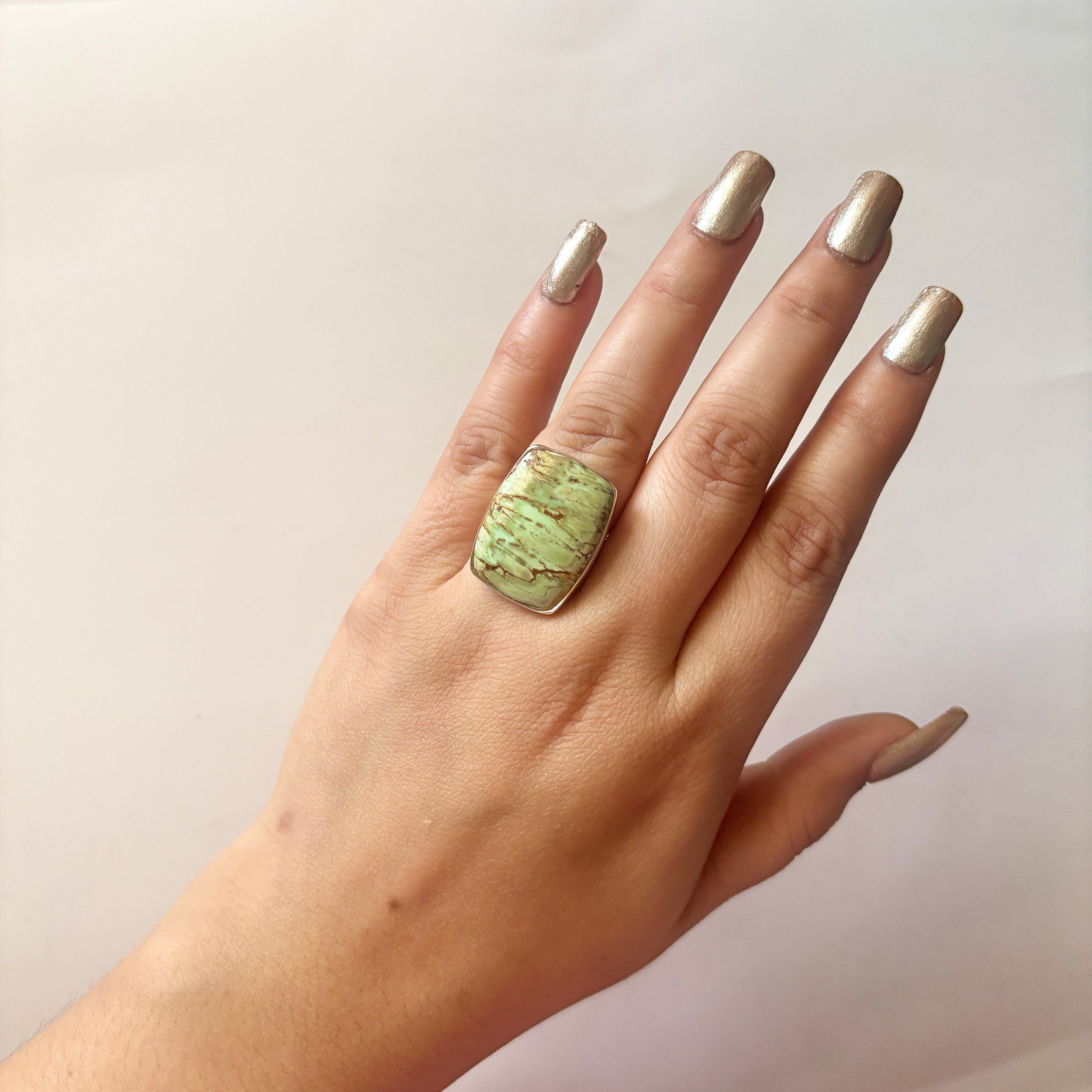 Variscite Ring-(VRC-2-10)