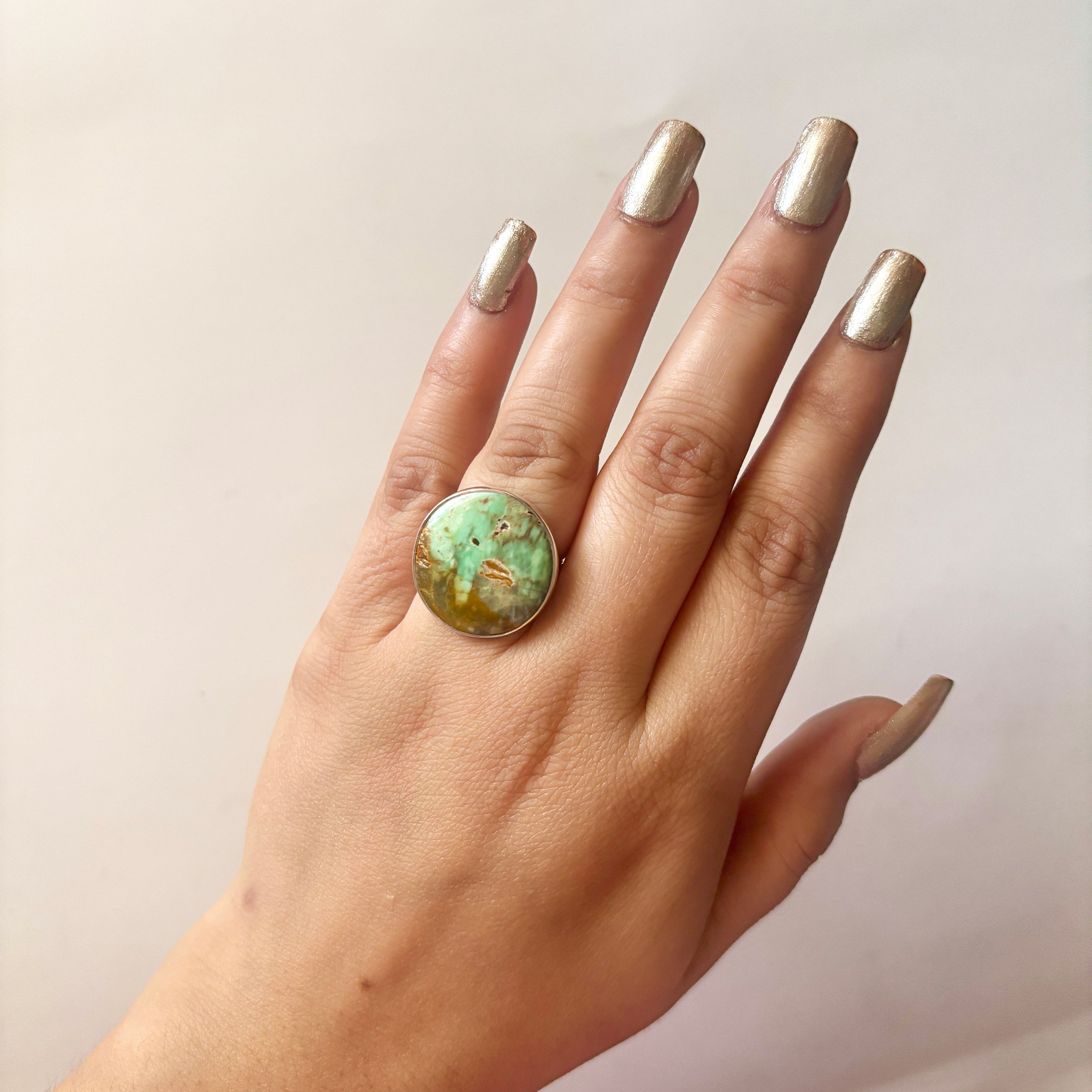 Variscite Ring-(VRC-2-41)