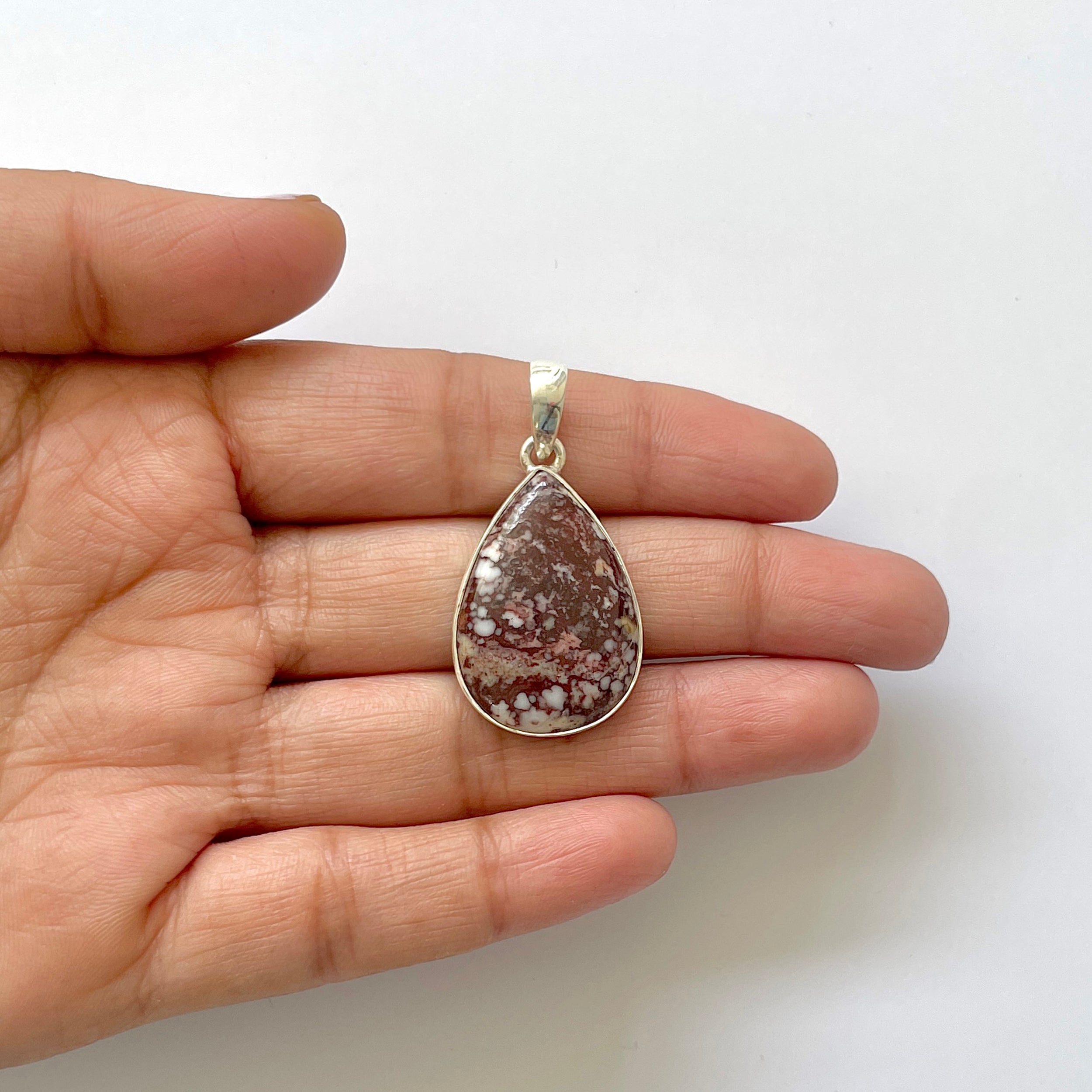 Wild Horse Jasper Pendant-(WOJ-1-14)