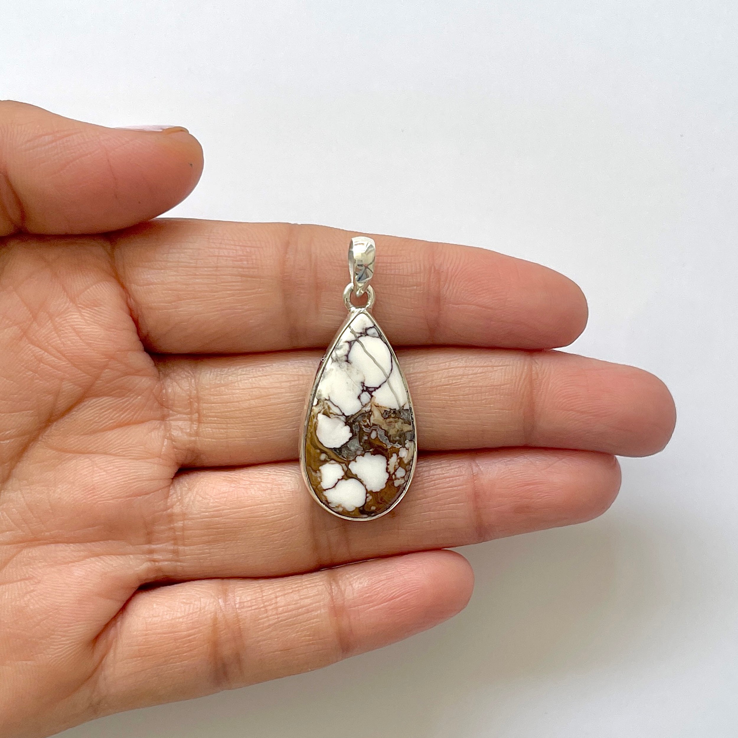 Wild Horse Jasper Pendant-(WOJ-1-16)