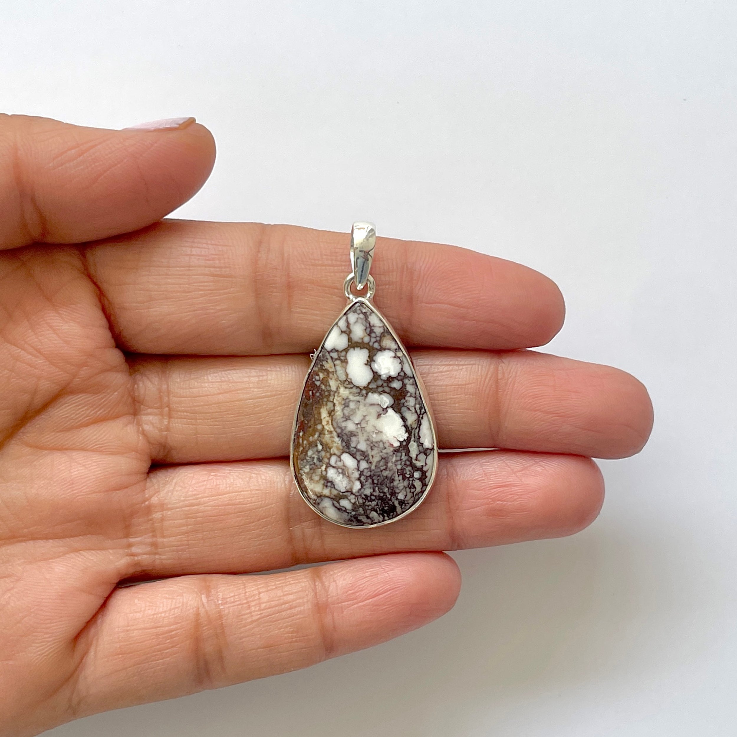 Wild Horse Jasper Pendant-(WOJ-1-18)