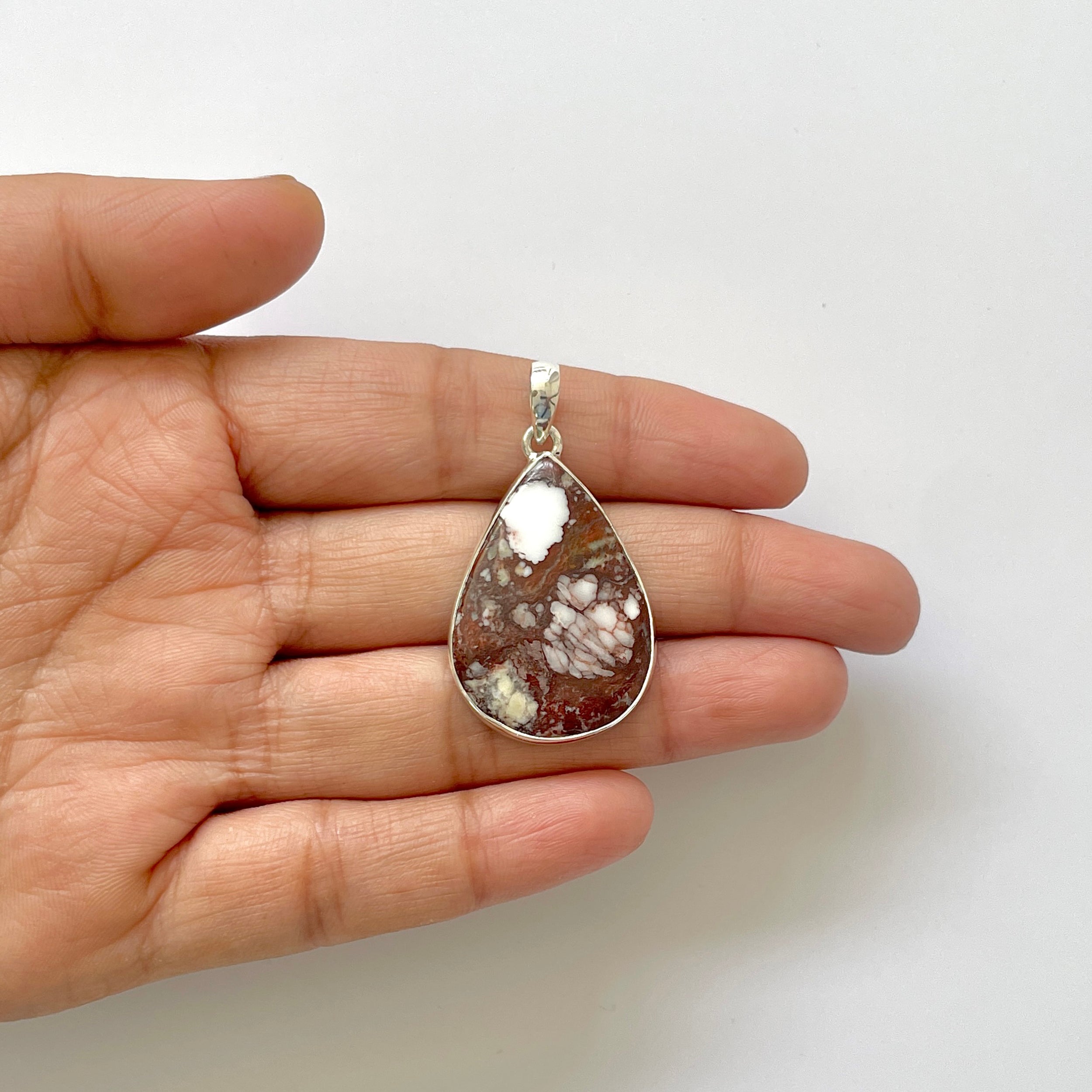 Wild Horse Jasper Pendant-(WOJ-1-2)
