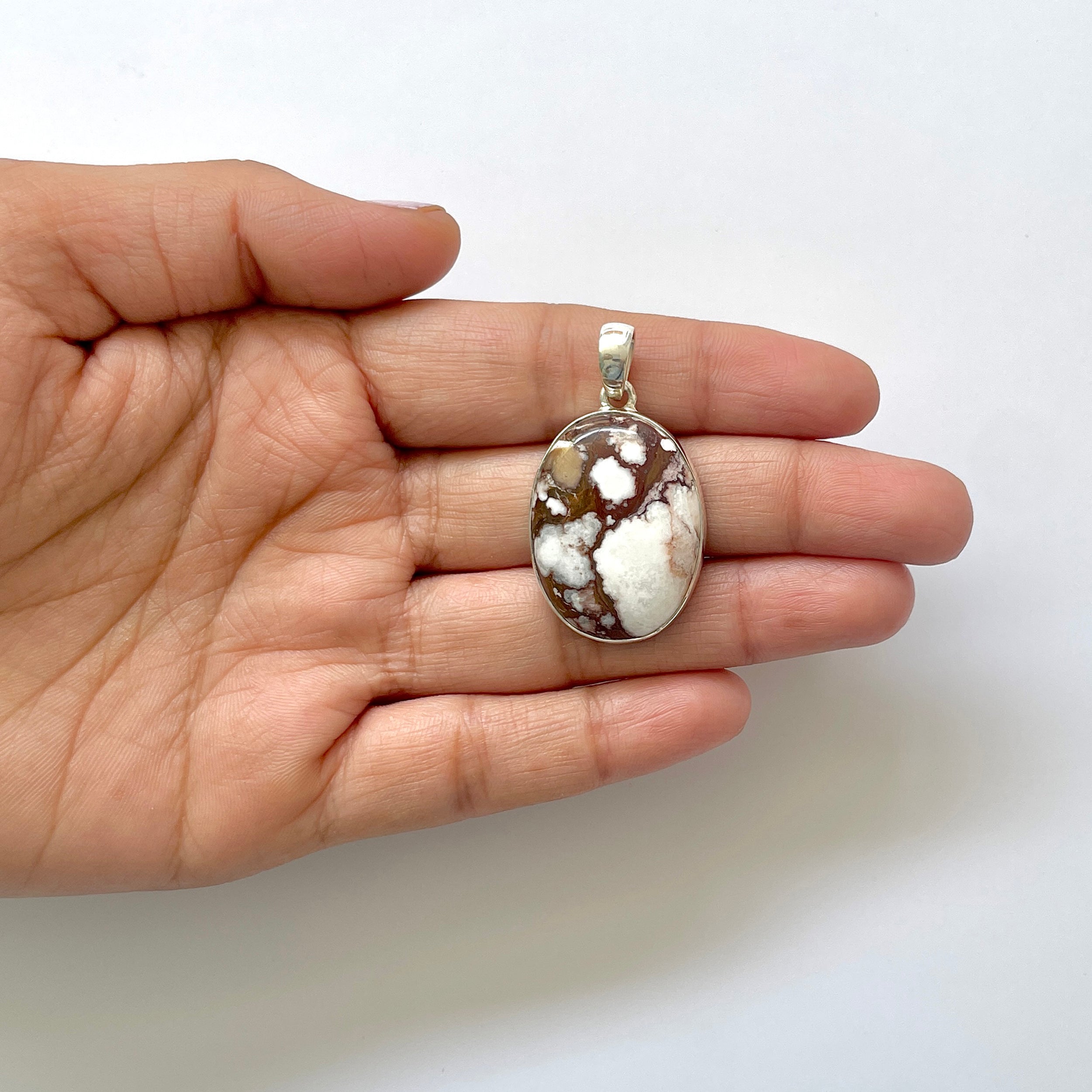 Wild Horse Jasper Pendant-(WOJ-1-20)