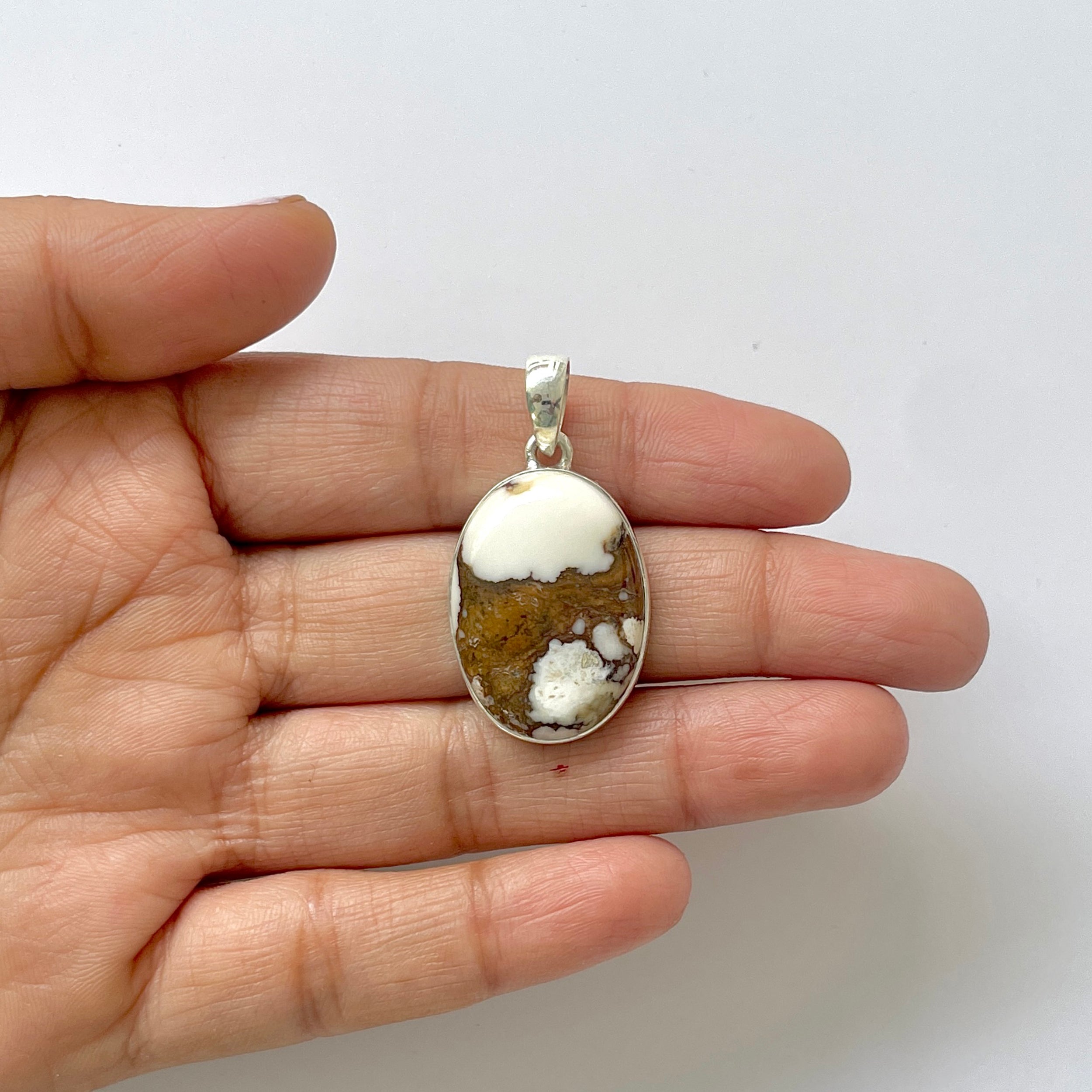 Wild Horse Jasper Pendant-(WOJ-1-29)