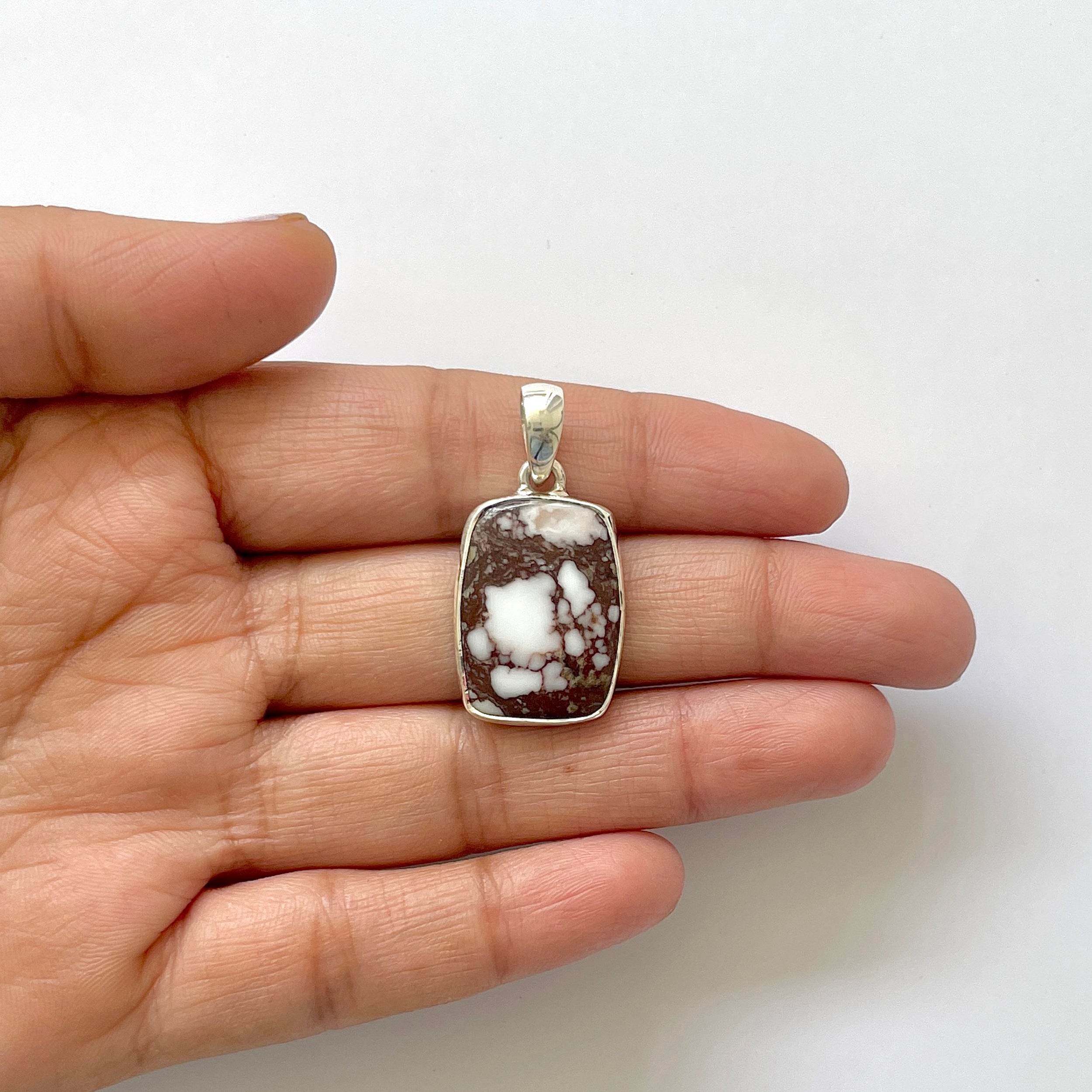 Wild Horse Jasper Pendant-(WOJ-1-34)