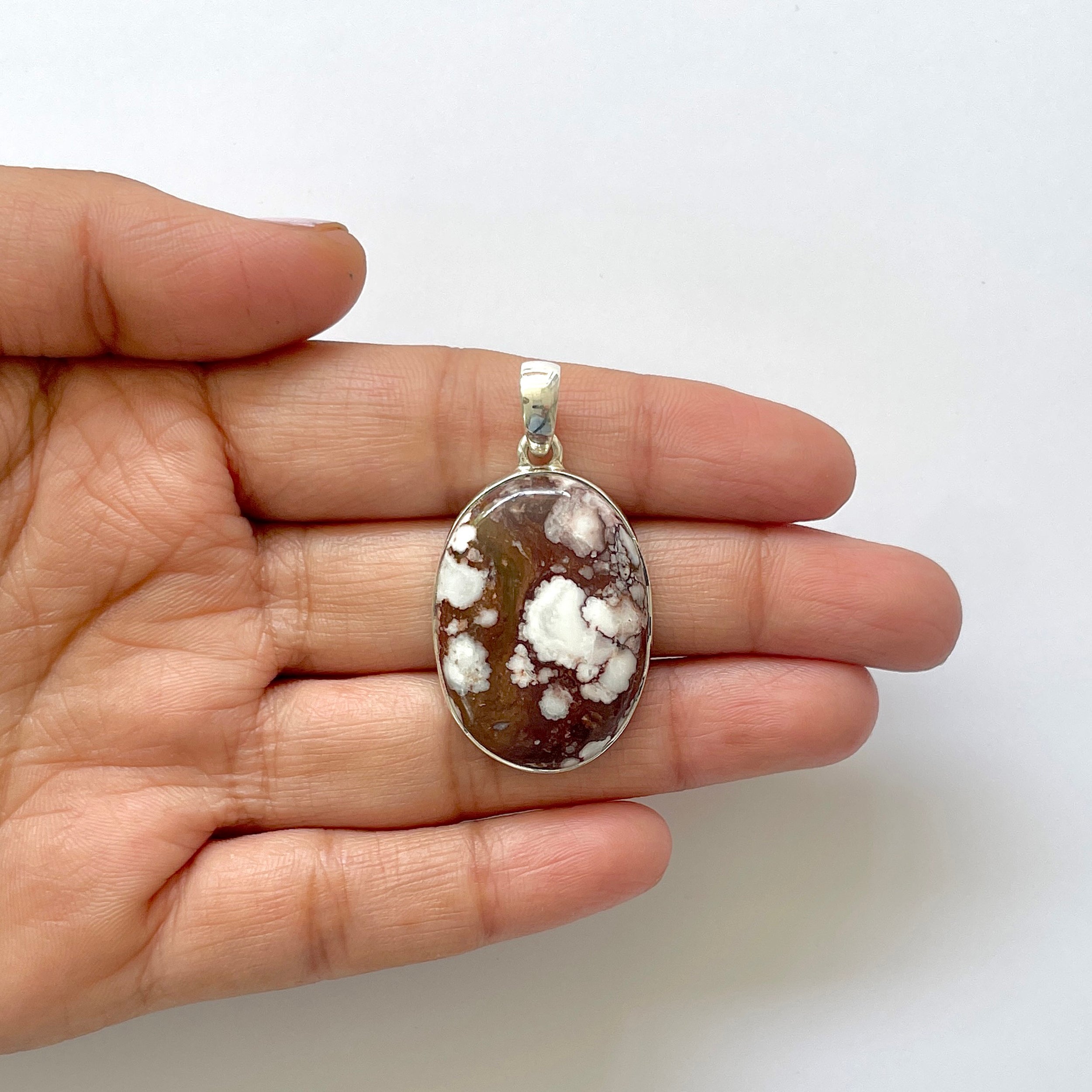 Wild Horse Jasper Pendant-(WOJ-1-43)