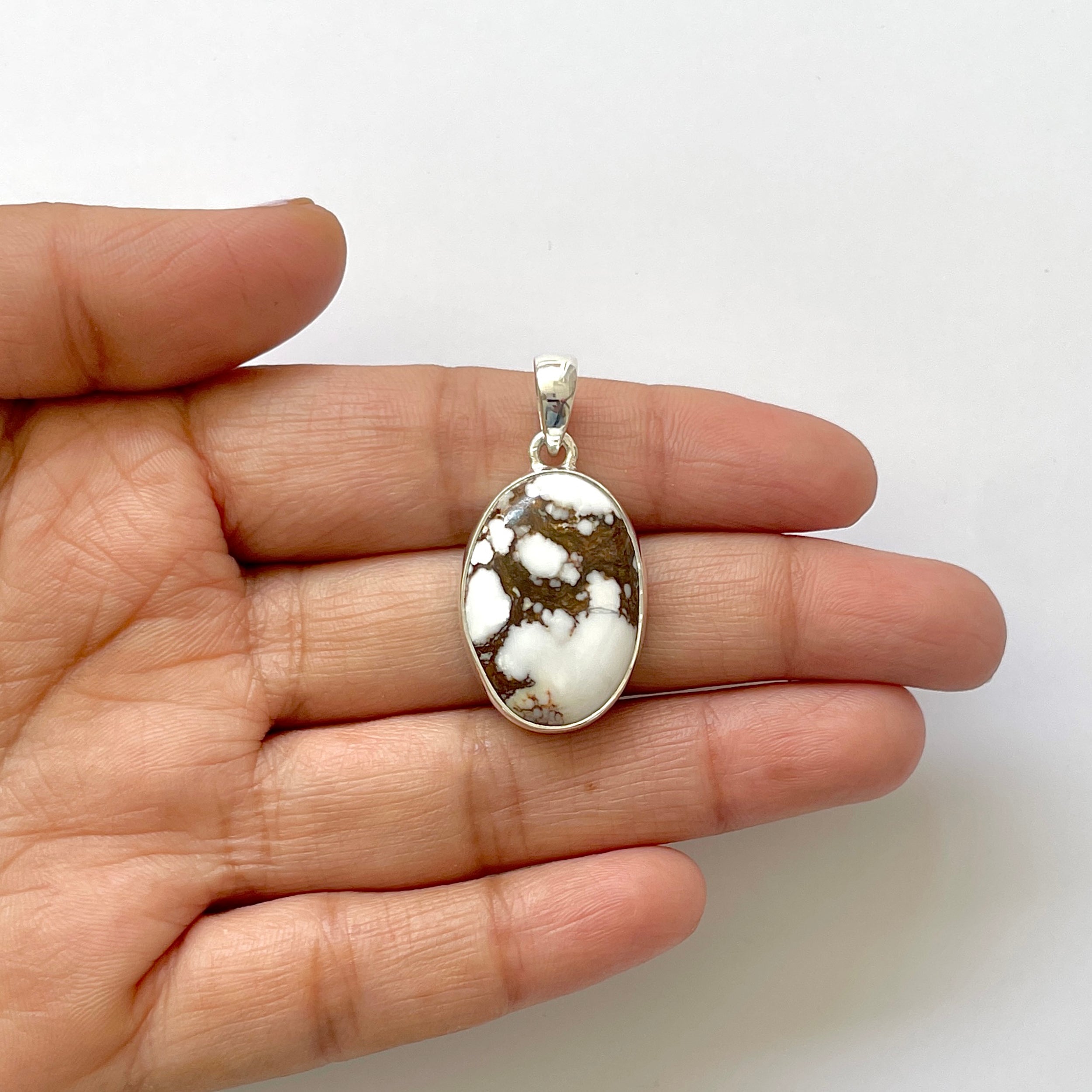 Wild Horse Jasper Pendant-(WOJ-1-8)