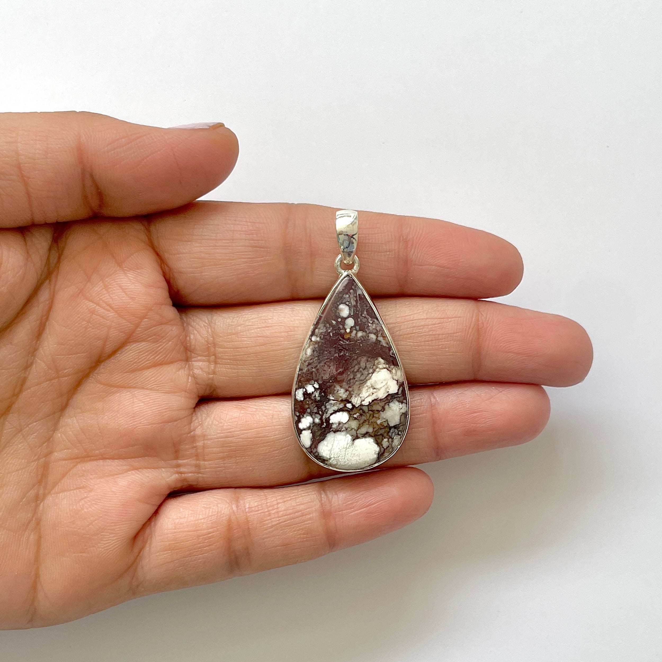 Wild Horse Jasper Pendant-(WOJ-1-9)