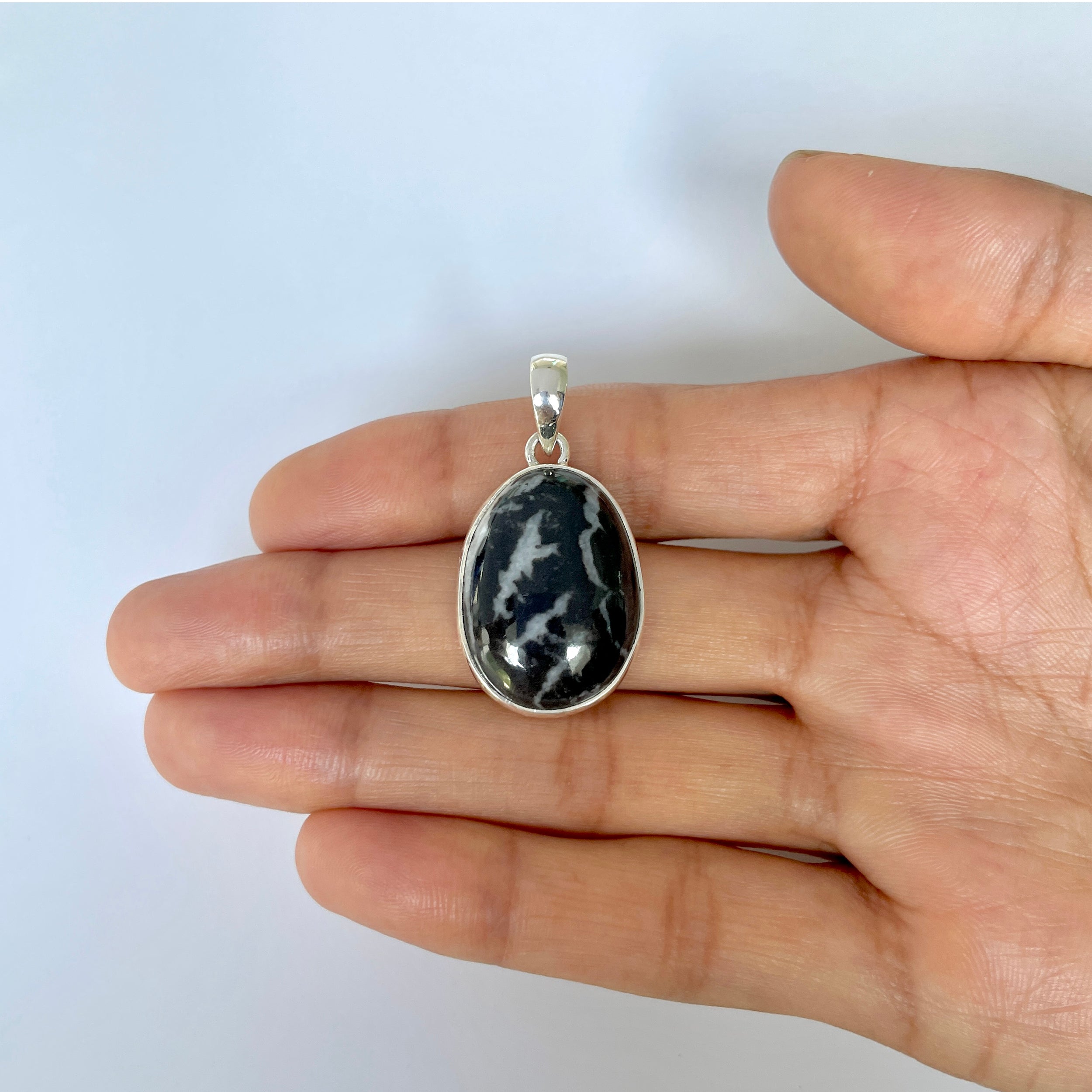 Zebra Skin Jasper Pendant-(ZSJ-1-9)