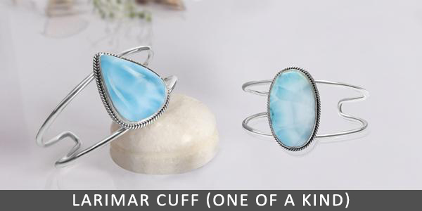 Larimar Cuff