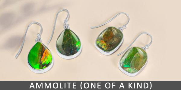 Ammolite-Earring