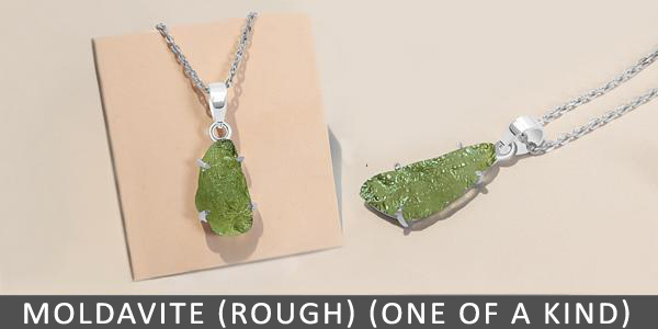 Moldavite-Rough