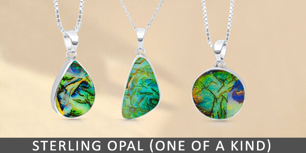 Sterling-Opal