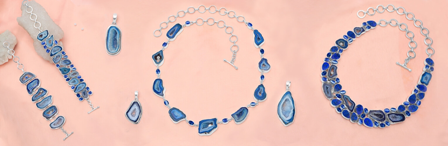 Blue Agate Jewelry