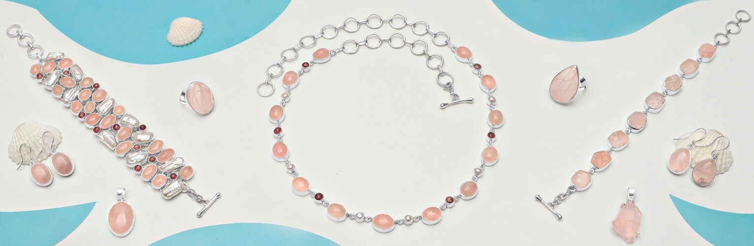 Rose Quartz jewelry