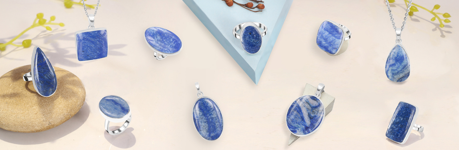 Blue Quartz Jewelry