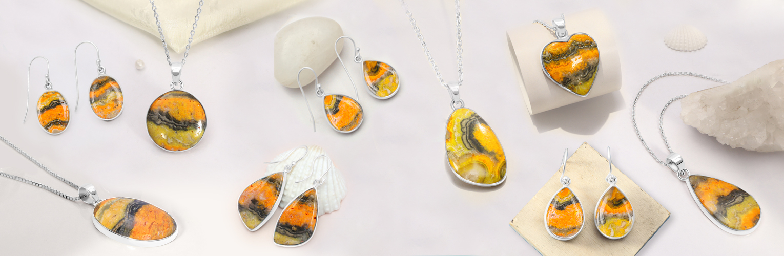 Bumble Bee Jasper Jewelry