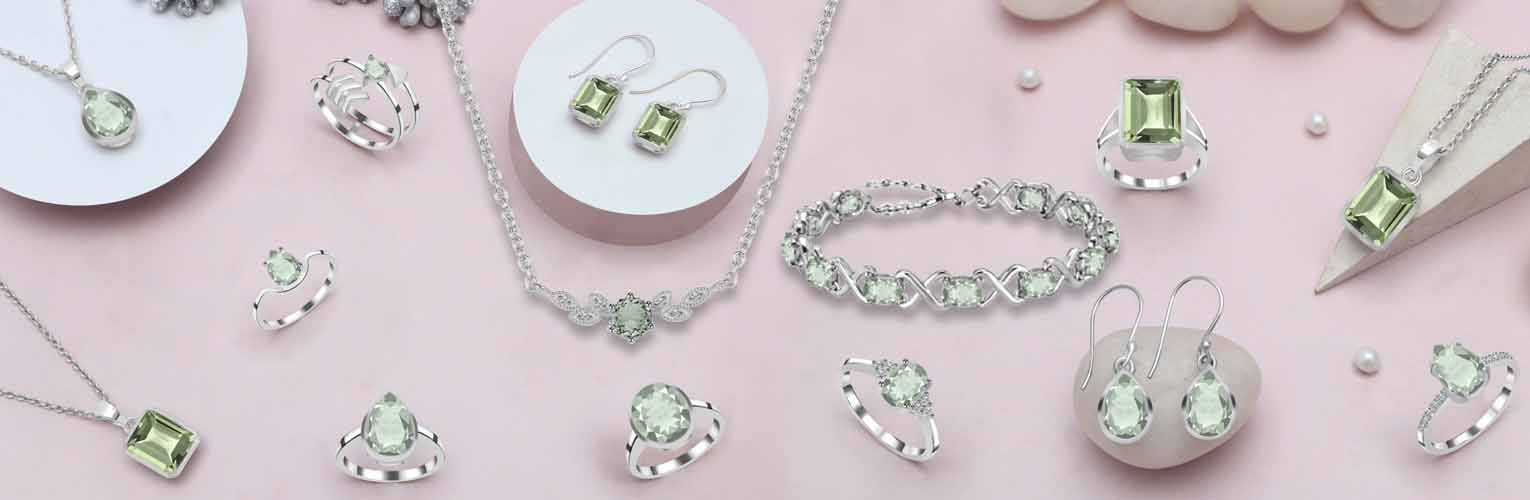 Green Amethyst Jewelry