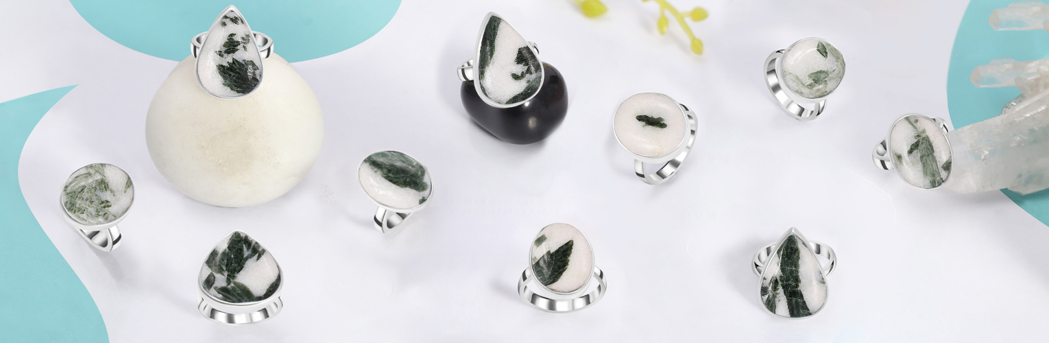 Green Tourmaline Quartz Jewelry