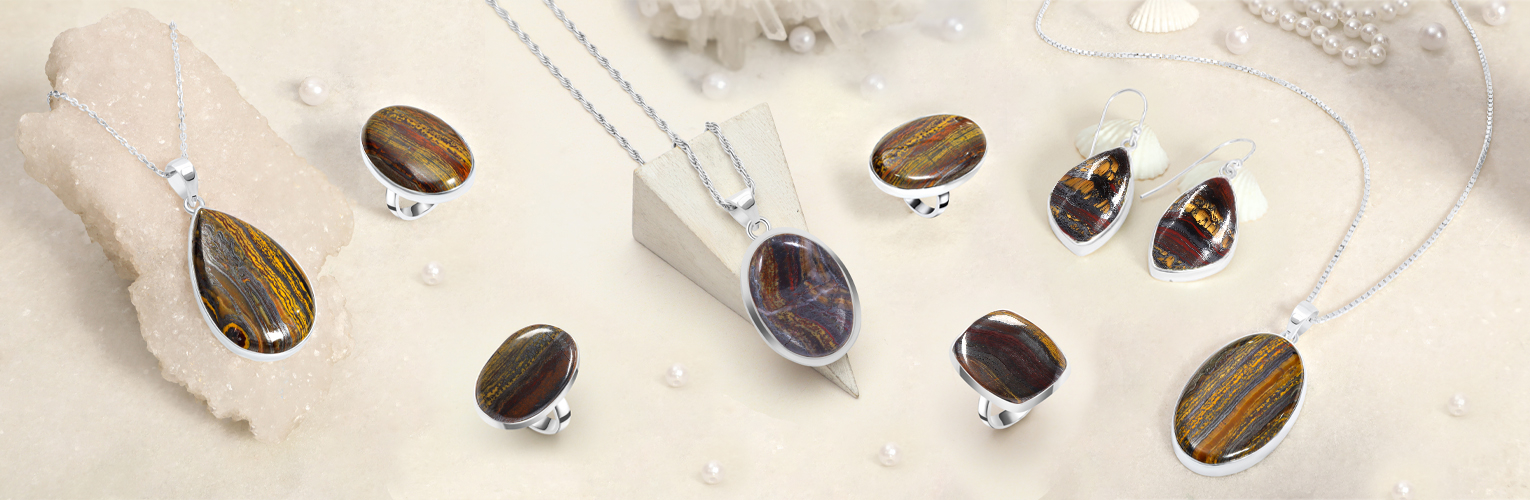 Iron Tiger Eye Jewelry