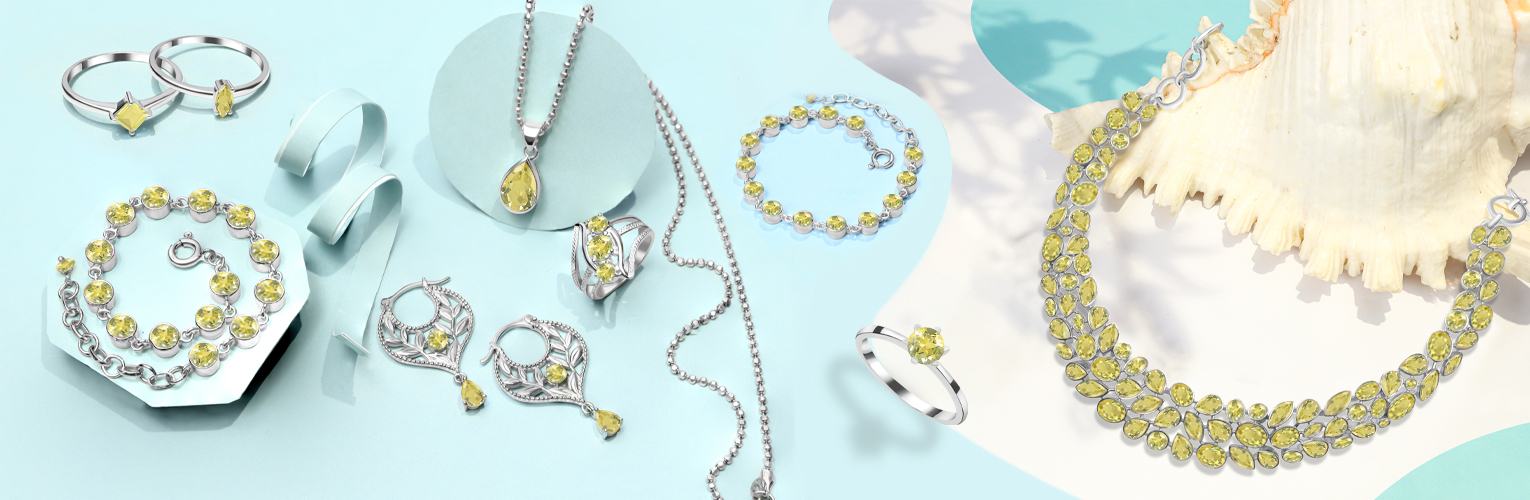 Lemon Quartz Jewelry