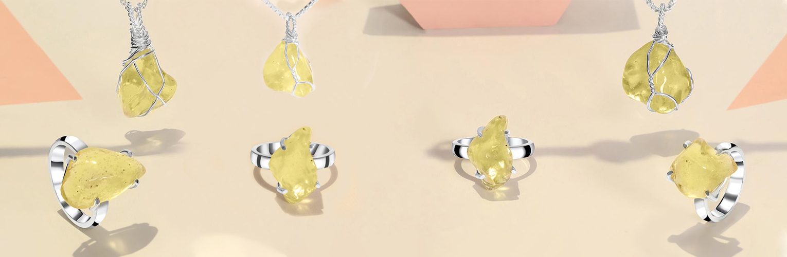 Libyan Desert Glass Jewelry