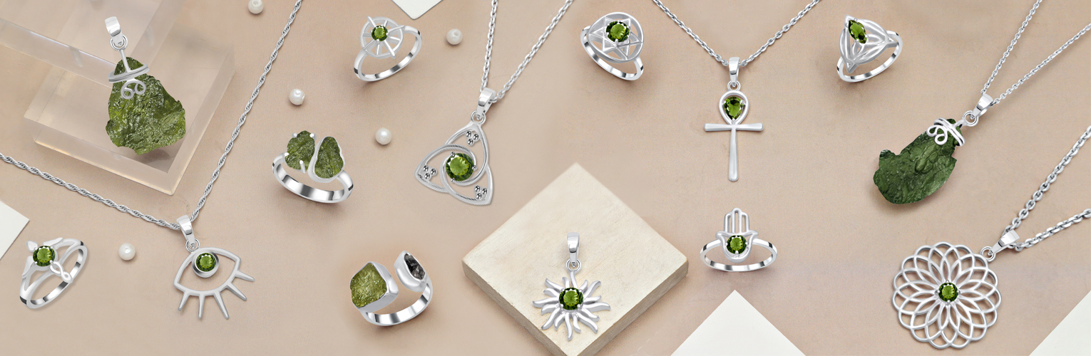 Moldavite Jewelry