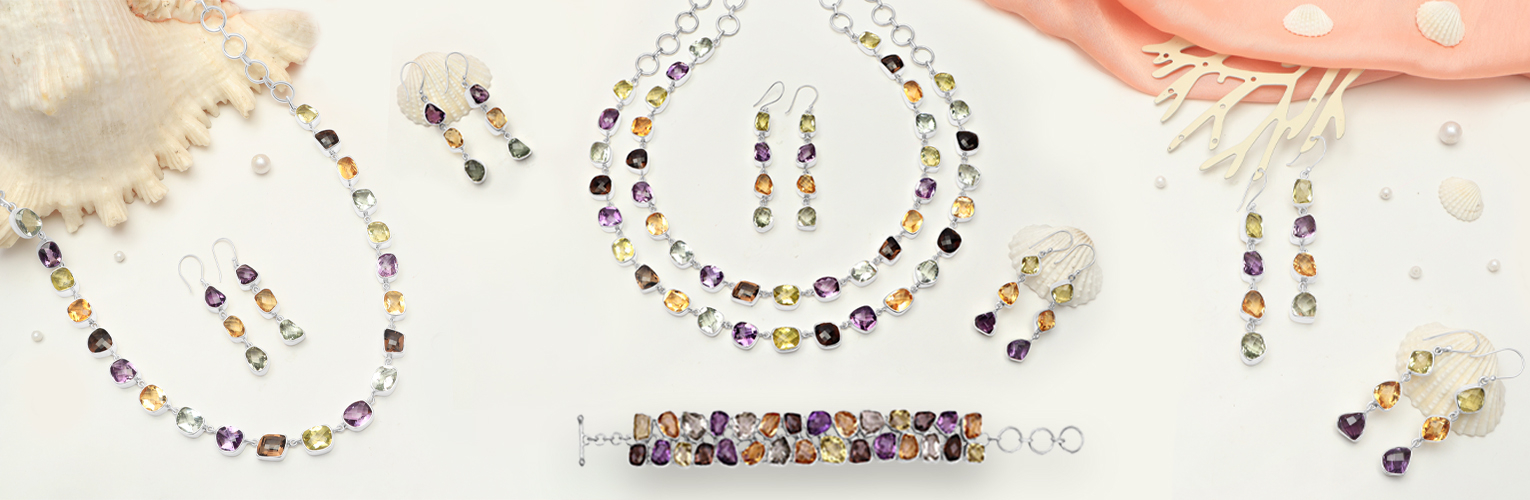 Multi Gemstone Jewelry