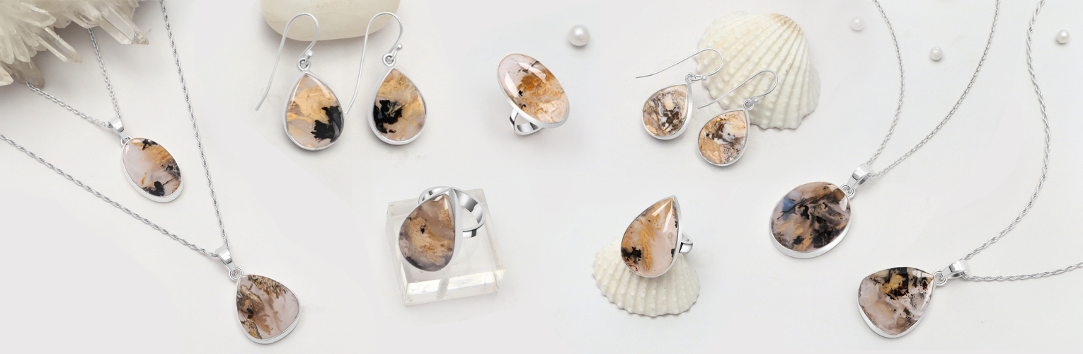 Plume Agate Jewelry
