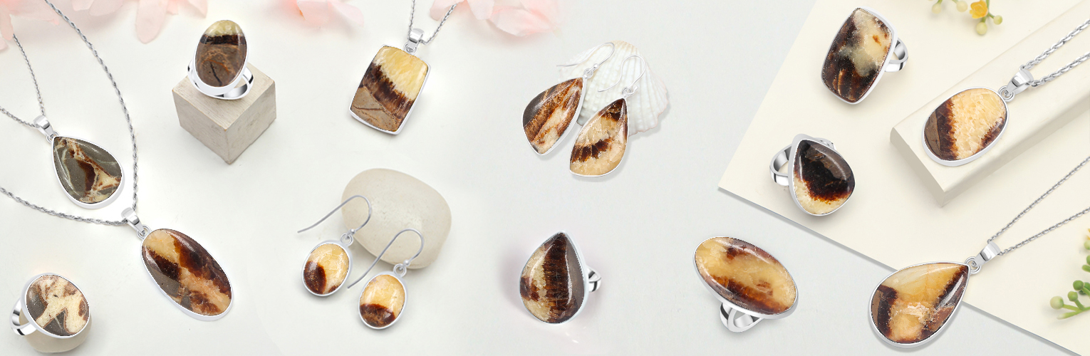 Septarian Rhyolite Jewelry