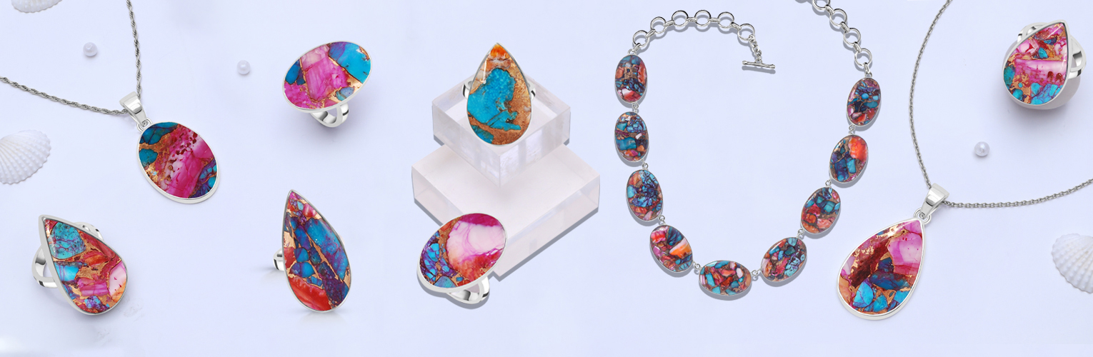 Spiny Oyster Turquoise Jewelry