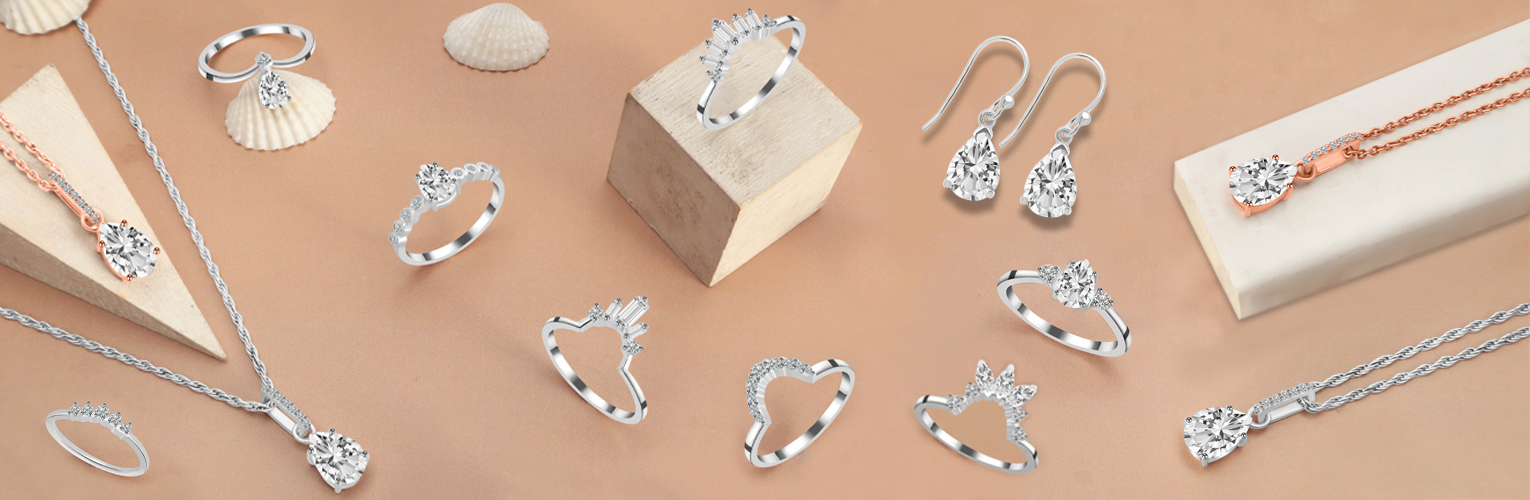 White Topaz jewelry