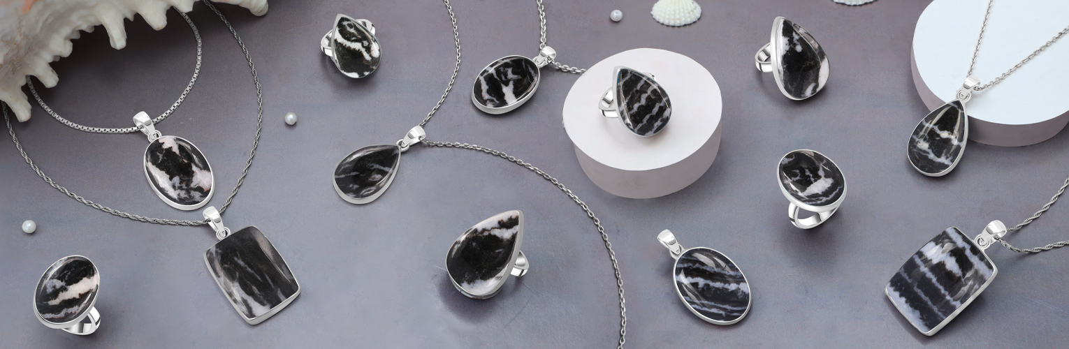 Zebra Skin Jasper Jewelry