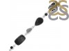 Black Rutile Bracelet-BSL BLR-11-3