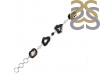 Agate (Black)/White Topaz/Black Spinel Bracelet-BSL ABL-11-20