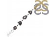 Agate (Black)/Cubic zirconia/Black Spinel Bracelet-BSL ABL-11-8