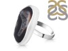 Agate (Black) Adjustable Ring-ADJ-2R ABL-2-108
