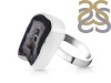 Agate (Black) Adjustable Ring-ADJ-2R ABL-2-112