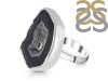 Agate (Black) Adjustable Ring-ADJ-2R ABL-2-126